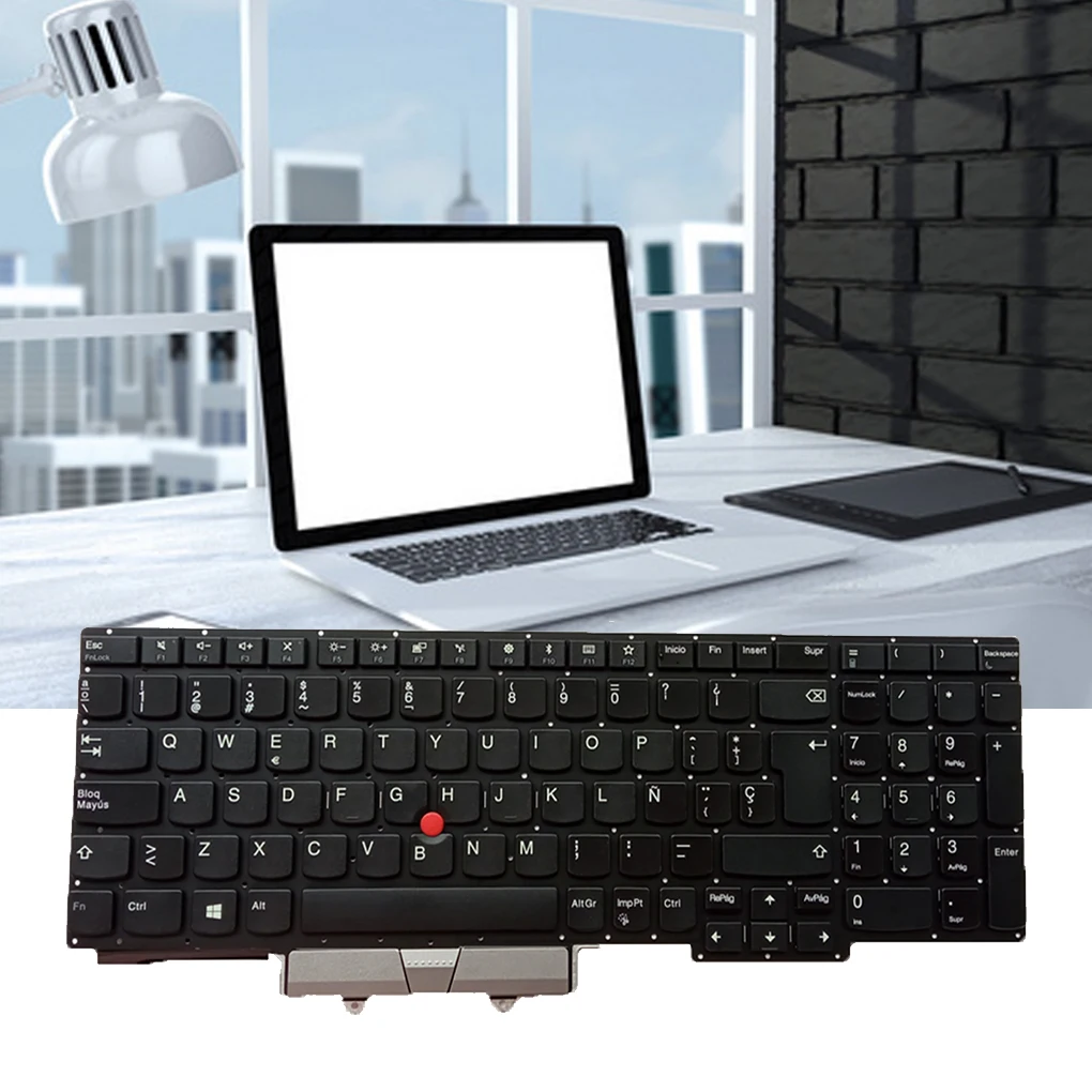 

Клавиатуры ПК входной аппарат с четким расстоянием указка чувствительные клавиатуры точечная палка без подсветки Замена для Thinkpad E15