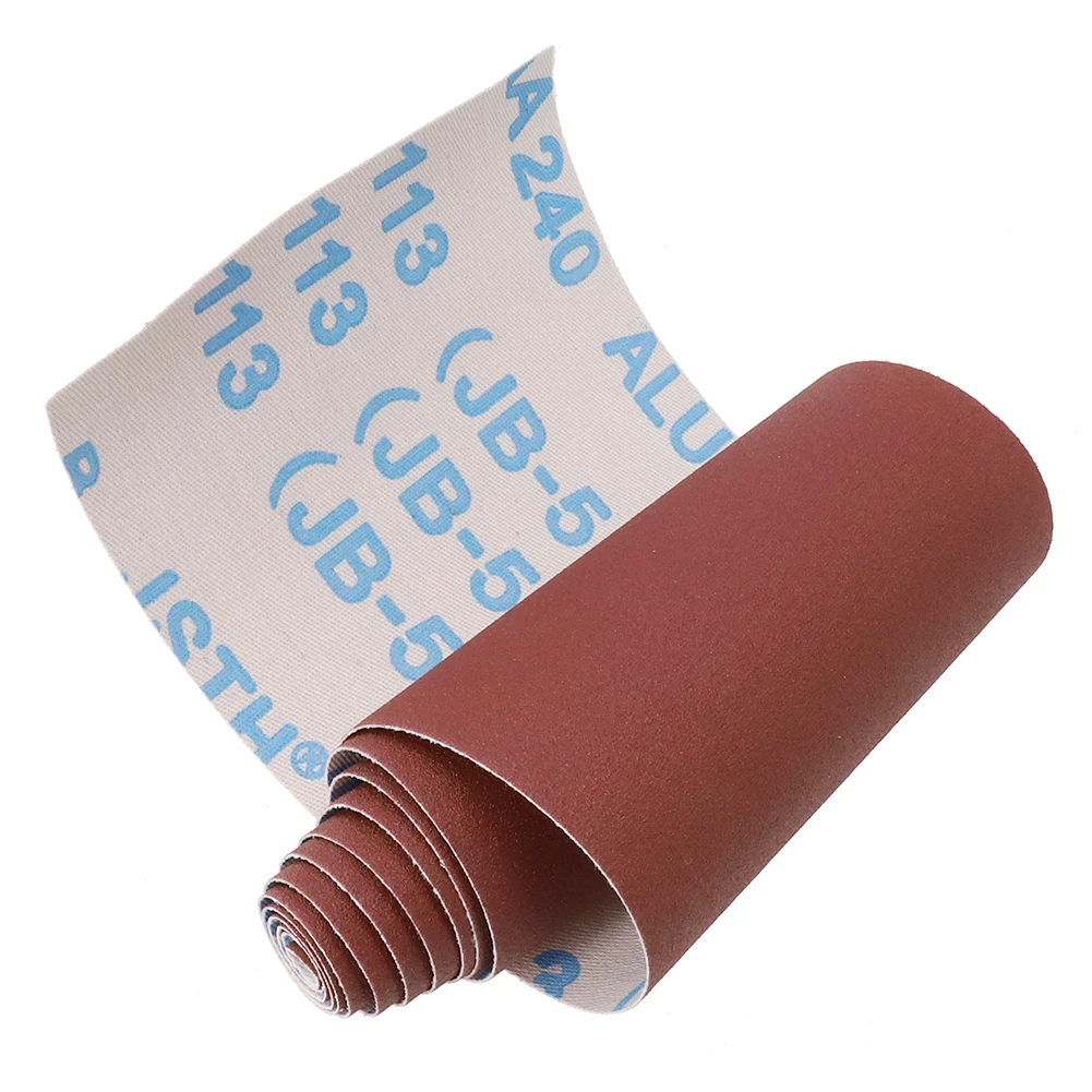 

3pcs 3.28ft 80-240Grit Emery Cloth Roll Red Polishing Sandpaper For Grinding Tools Woodcarving Emery Cloth Rolls Sandpapers