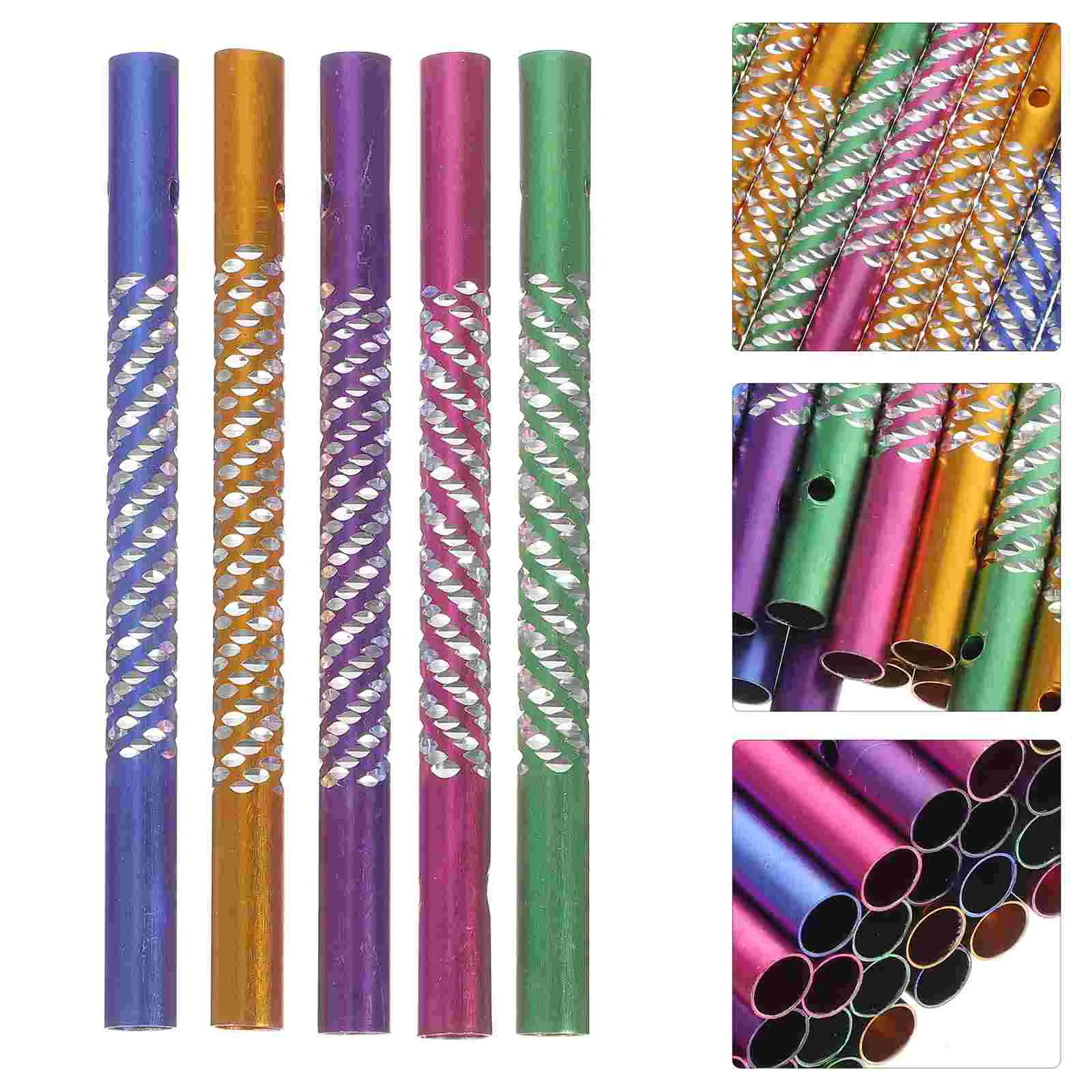 

Outdoor Playset Metal Tube Wind Chime Pipe Tubes DIY Material Household Accessories Child