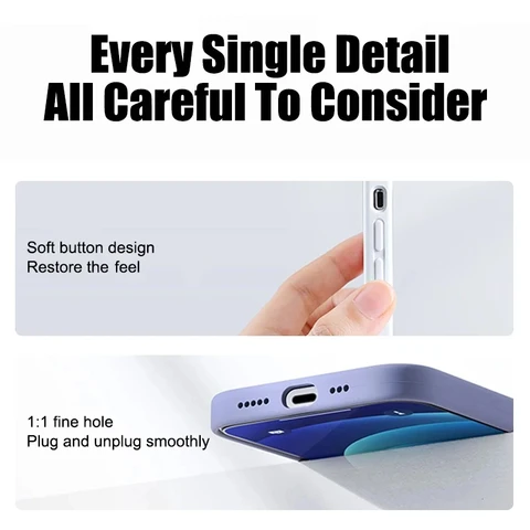 Новые чехлы из жидкого силикона для Apple iPhone 11 12 13 14 15 Pro Max 14 15 Plus, мягкий чехол, противоударный чехол-бампер, аксессуары для телефонов