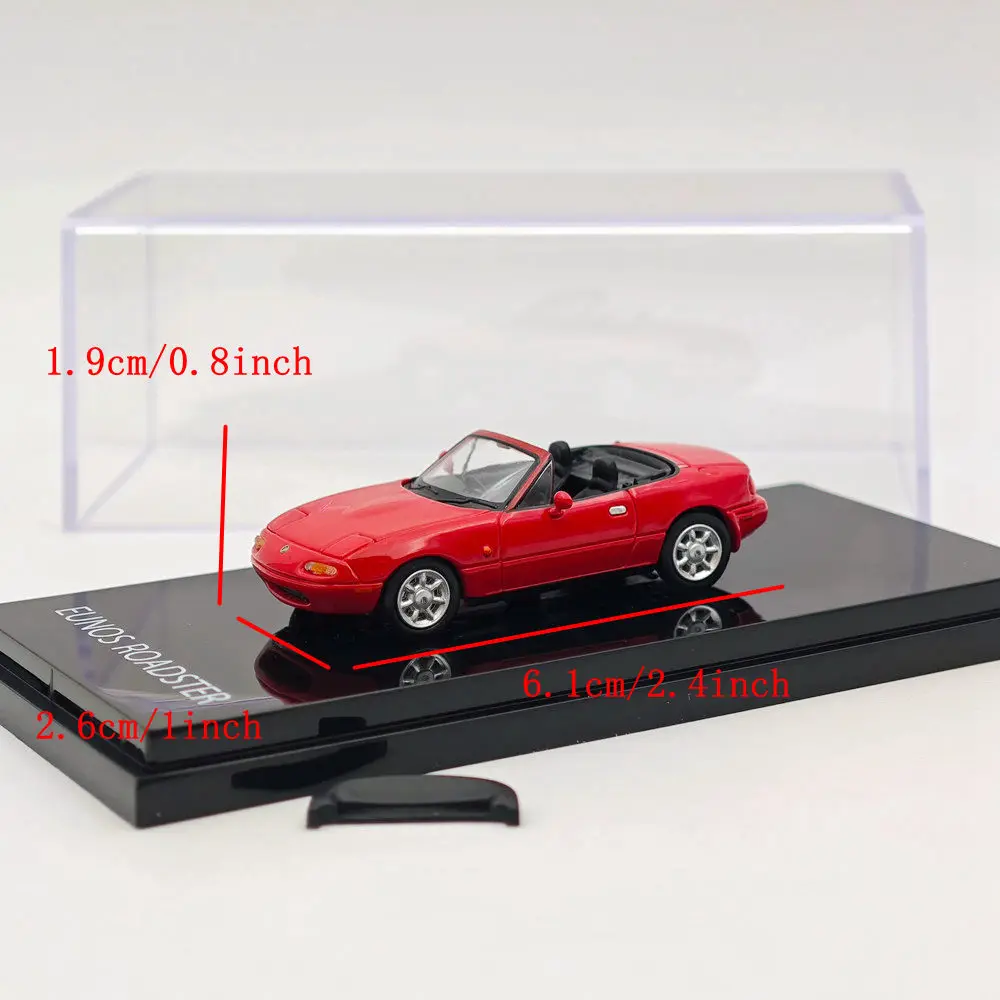 Коллекция 1/64 хобби Япония для EUNOS ROADSTER NA6CE с крышкой TONNEAU Red HJ642025AR литые модели