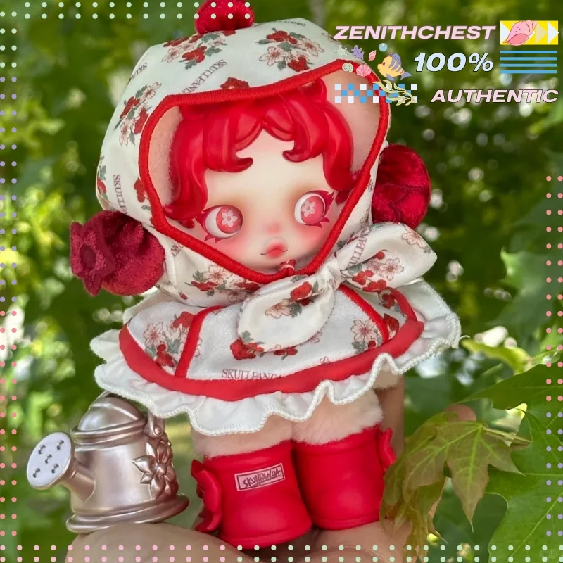Оригинальный кулон-подвеска POP MART SKULLPANDA из серии Into the Blooms, милый брелок для сумки, модный коллекционный декор, подарок, с возможностью персонализации (art.: 3920da96f9f8e) - 3920da96f9f8e