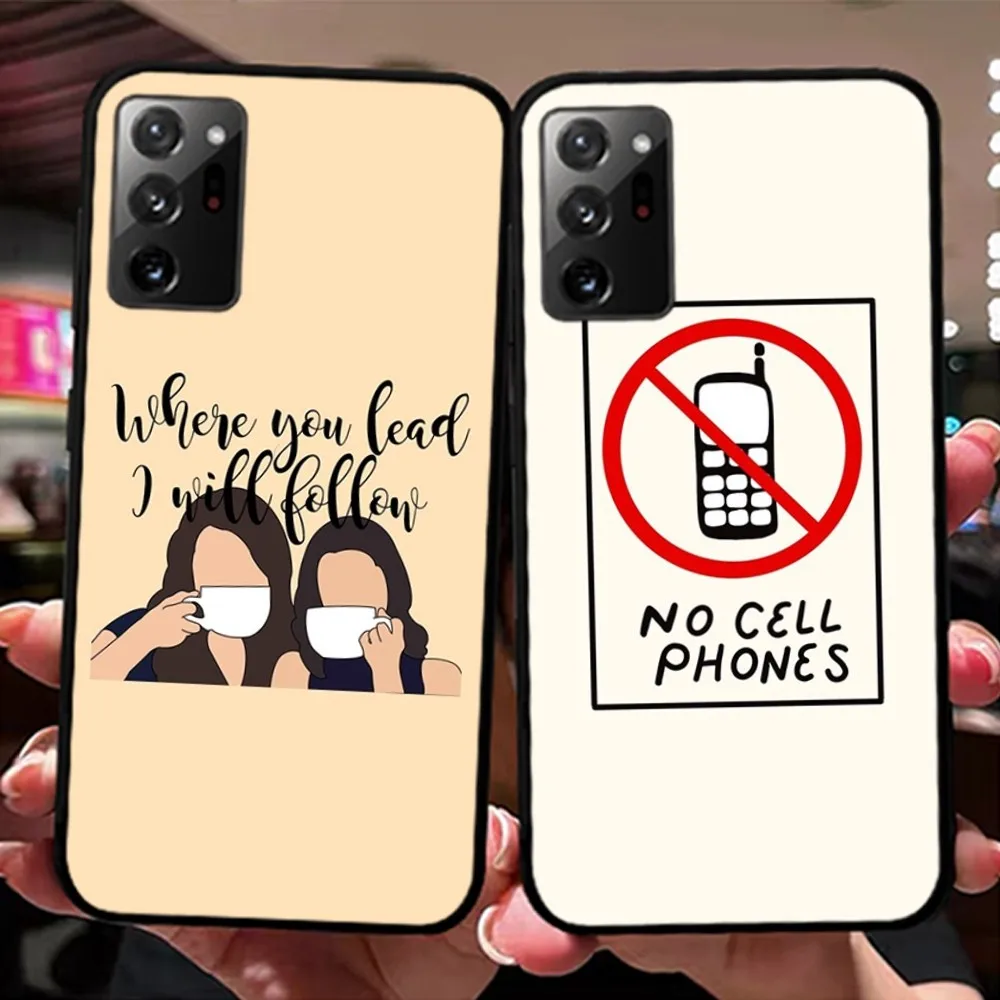 

Gilmore Girls Phone Case For Samsung Note 8 9 10 20 pro plus lite M 10 11 20 30 21 31 51 A 21 22 42 02 03