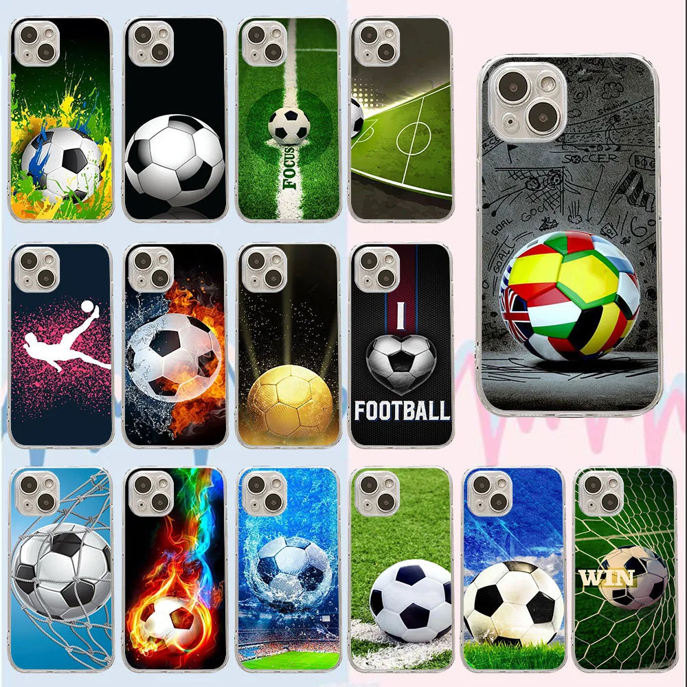 ТПУ для LG K9 Q52 K52 K62 K42 K12 Q60 K50 V40 V50 V60 K92 Stylo 6 VELVET Prime Max Чехол футбольный мяч страсти