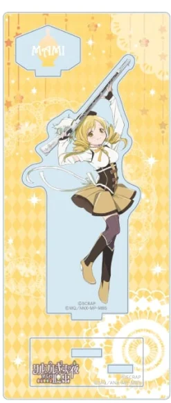Фигурка Канамэ Мадоки, Акэми Хомуры, Мики Саяки из аниме "Puella Magi Magica" на подставке из акрила для косплея и в подарок.