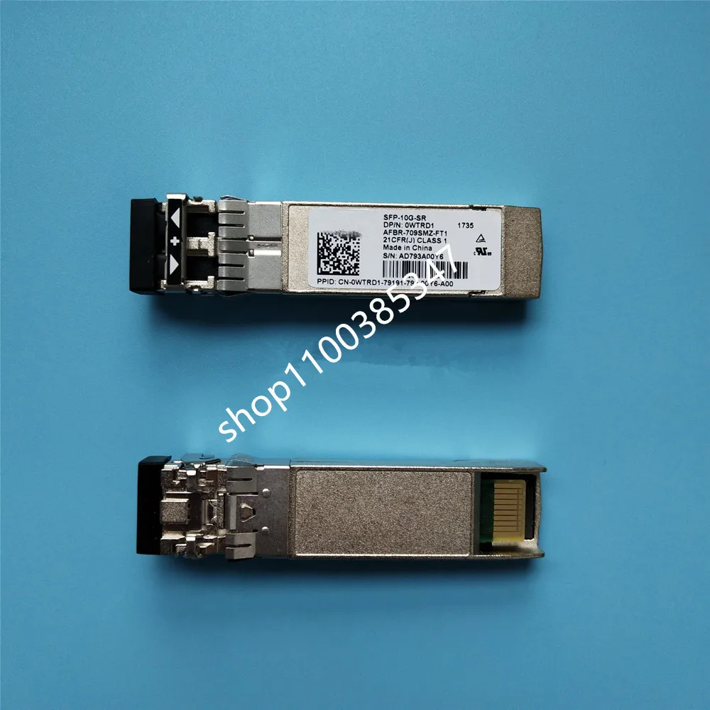 del/sfp 10g fiber adapter/0WTRD1/AFBR-709SMZ-FT1/SFP-10G-SR multimode sfp 850NM 10g Fiber Transceiver/10g sfp adapter switch