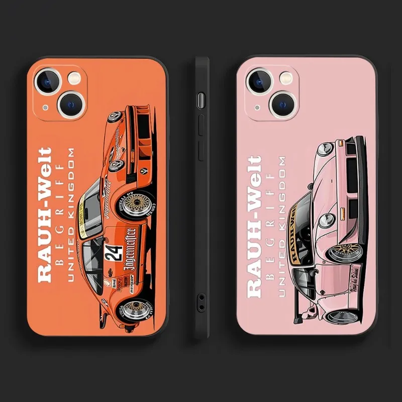 

Japan Sports Car Jdm Drift RWB 911 964 933 Phone Case For Iphone 14 13 Pro Max 12 11 Xr X Xs Mini 6 7 8 Plus Se 2020 2022