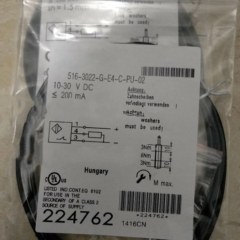 

516-3022-G-E4-C-PU-02 высококачественный датчик переключателя