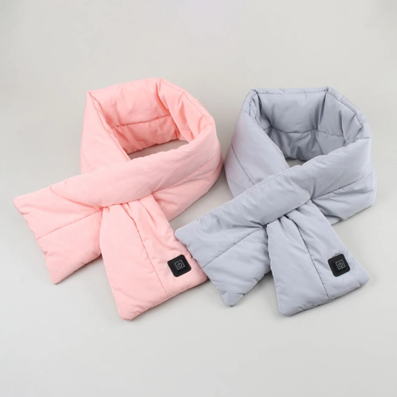 

Heating Scarf for Men Women 3Level Adjustable Heating Thermal Scarf Neck Heated Scarves for Outdoor Skiing Cold Weather