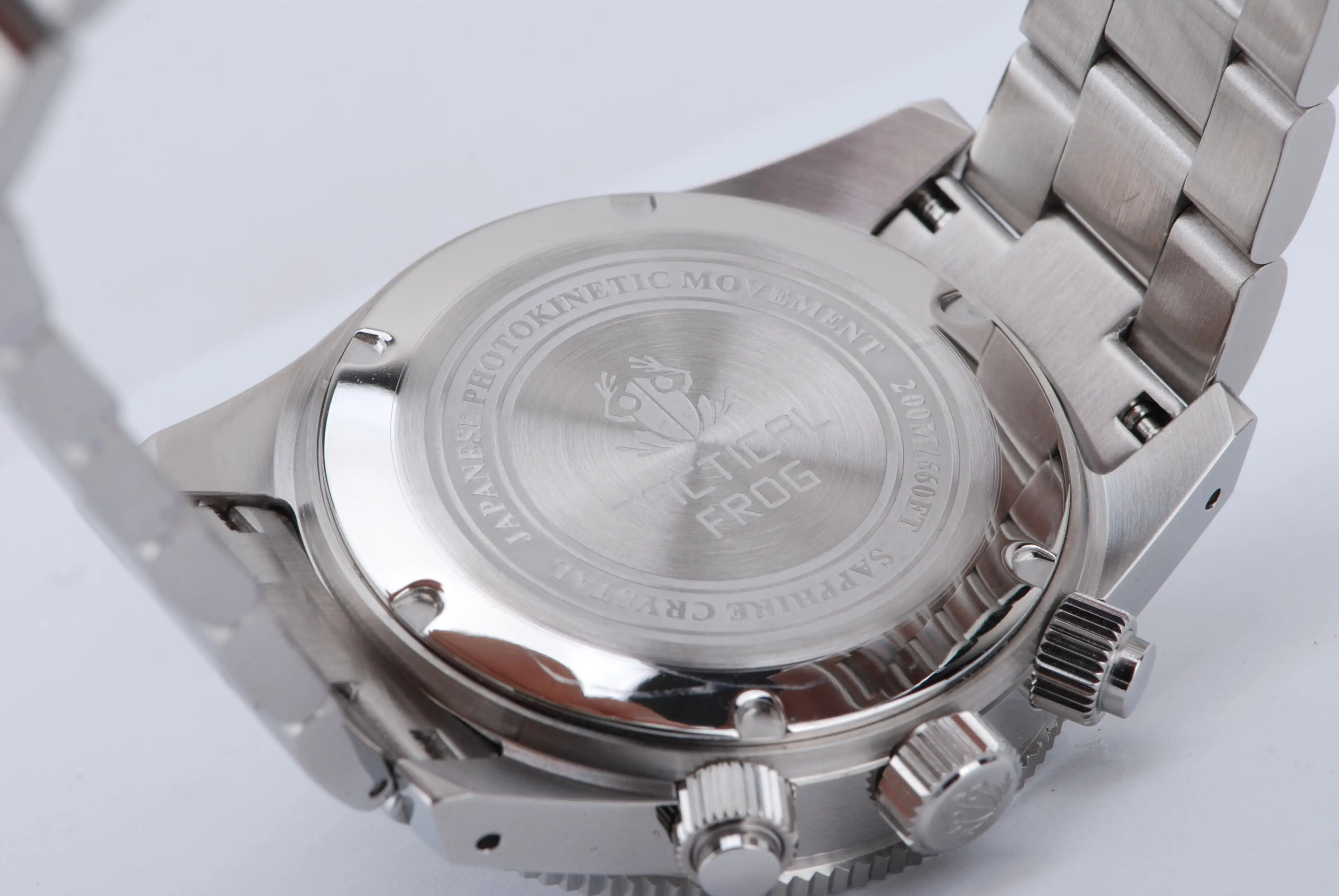 Часы-хронограф мужские тактические с солнечной батареей 200 м