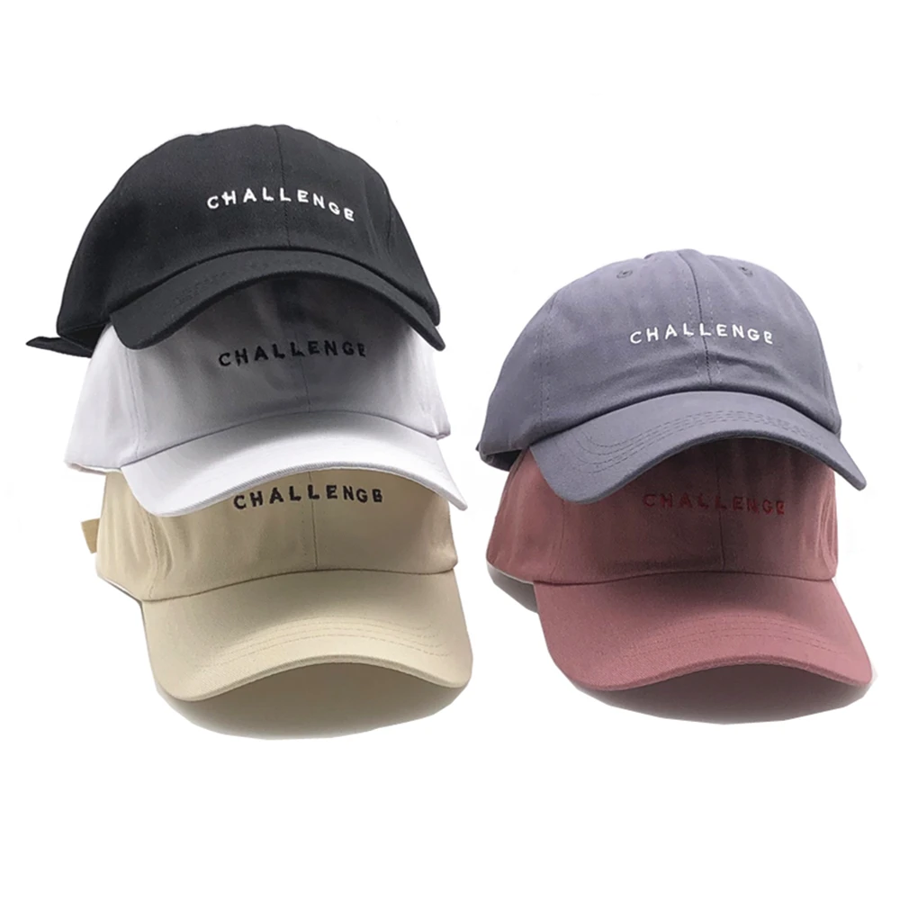 

2022 New Baseball Cap for Women and Men Summer Fashion Visors Cap Boys Girls Casual Snapback Hat CHALLENGE Hip Hop Hats
