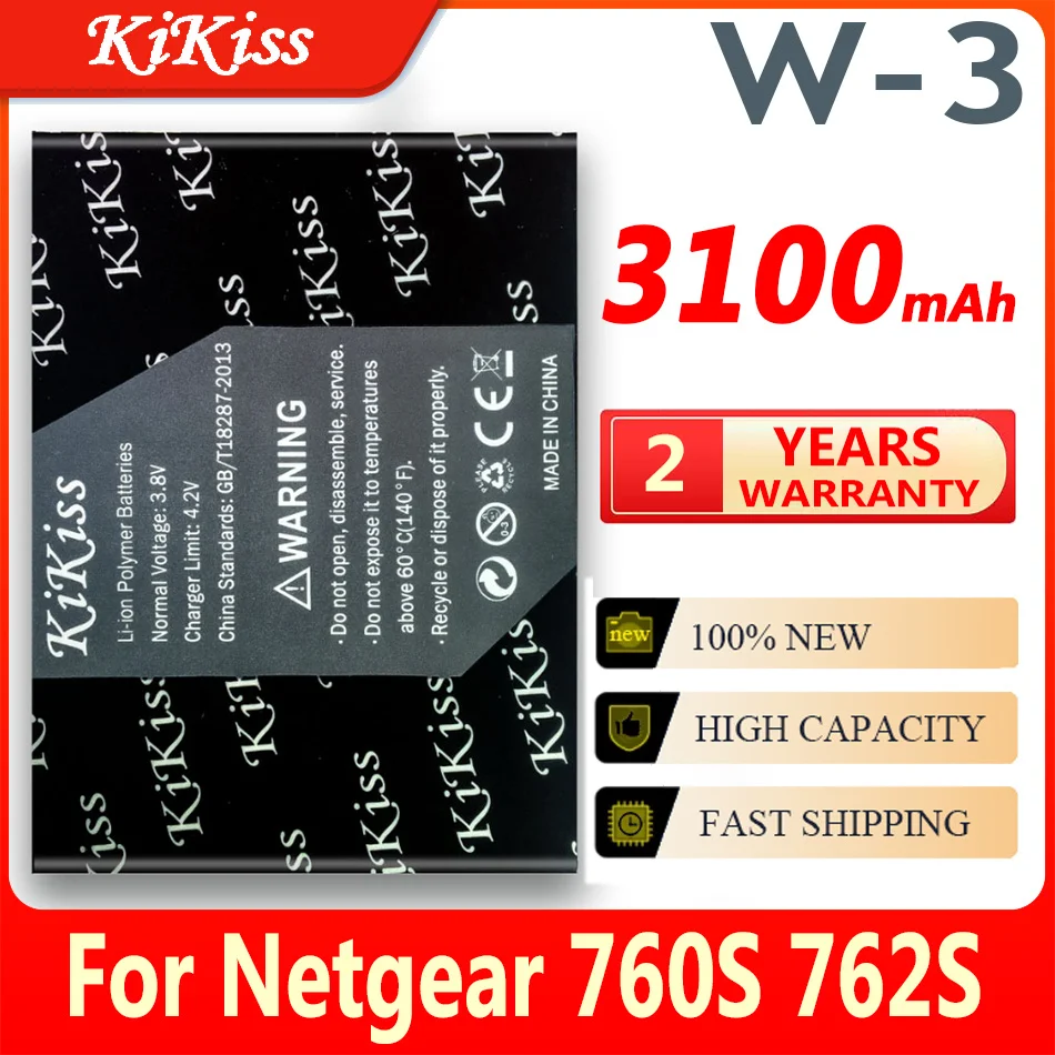 

3100mAh W3 для Netgear Sierra 760S 762S 763S 785S аккумулятор беспроводной маршрутизатор Aircard W-3 3,7 V литий-ионные перезаряжаемые батареи