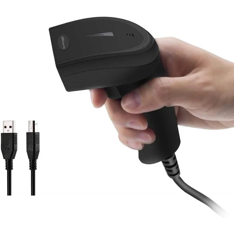 1400 USB 1D лазерный сканер штрих-кода ручной Проводной CCD для склада библиотеки