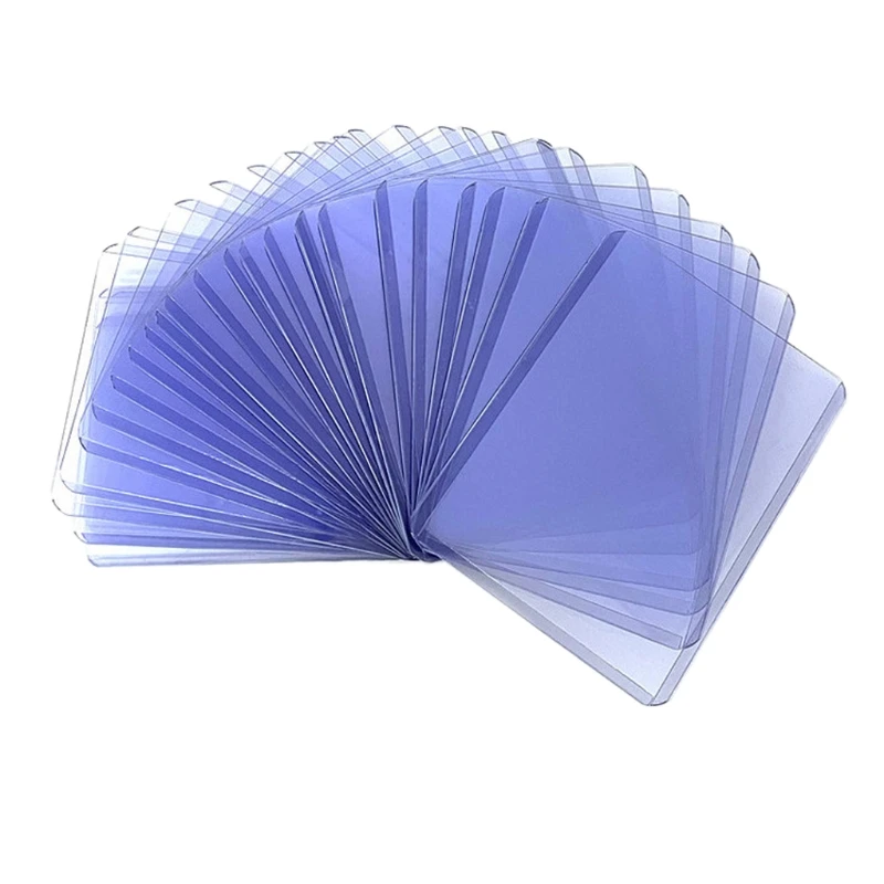 

Card Sleeves Transparent Waterproof Dustproof 25 Pieces for Trading/Game Cards