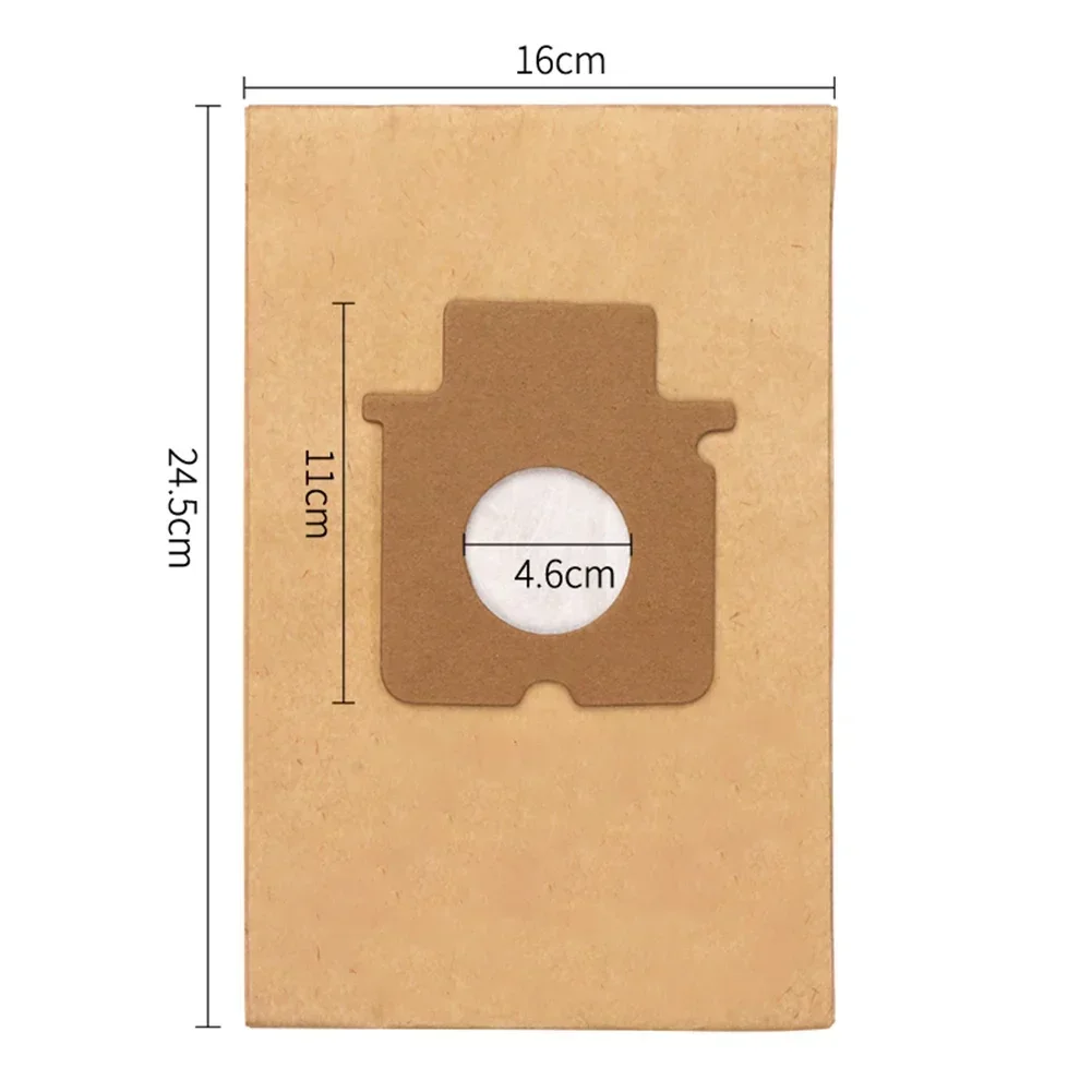 5 шт. мешки для пыли Panasonic C-20E C20E MC-E серии пылесоса Black Decker запасные части