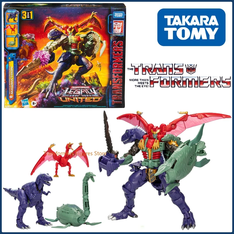 В наличии TM Transformers G Series Chuanshi United C Class Magmatron Подвижные игрушки Коллекционные