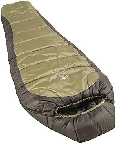 

Rim Cold-Weather Mummy Sleeping Bag, 0°F Sleeping Bag for Big & Tall Adults, -Snag Zipper with Adjustable Hood for Warmth a