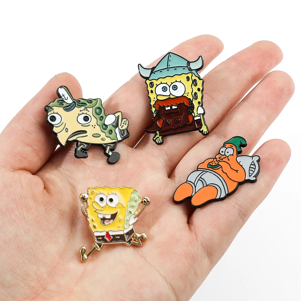 Эмалированные булавки для рюкзака