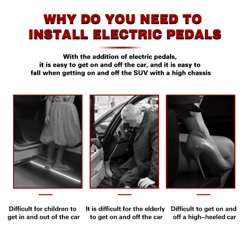 Высококачественная водонепроницаемая автомобильная электрическая подножка