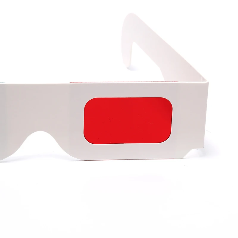 Бумажные 3D очки для фильмов