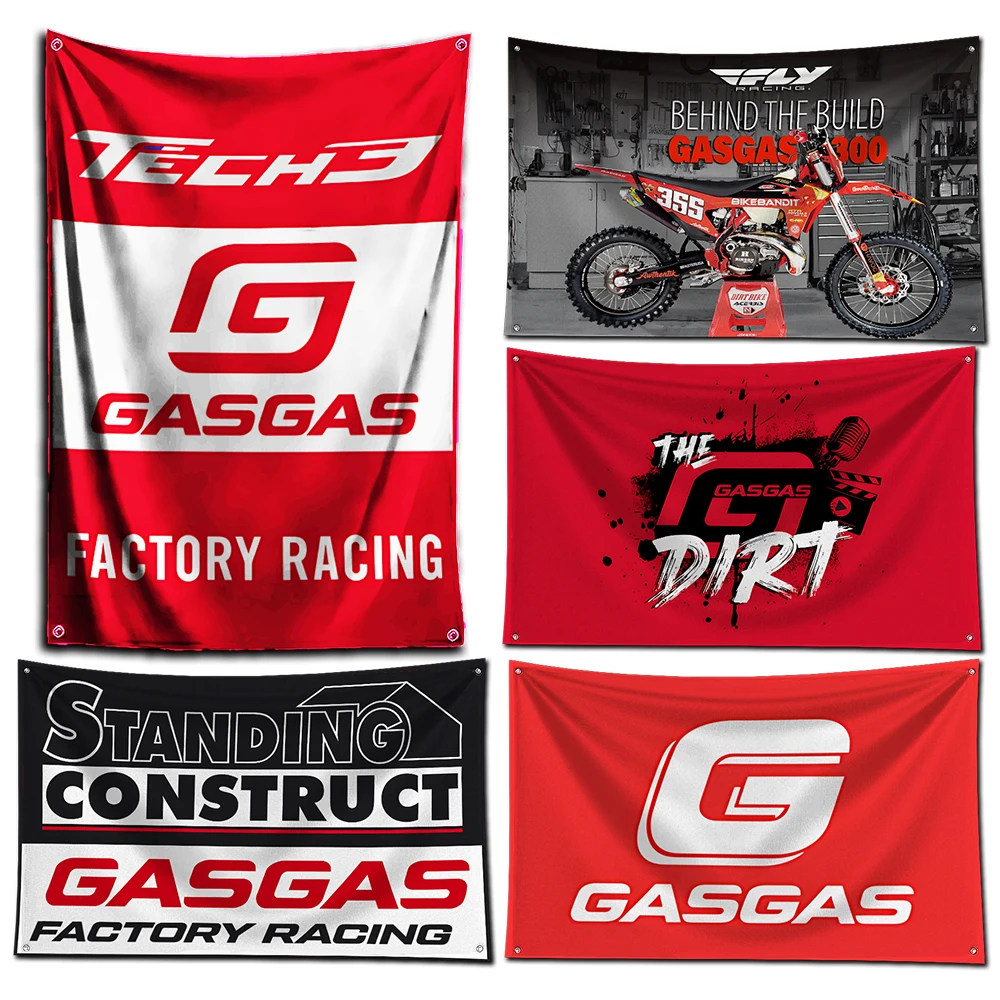 3x5 футов газовый флаг полиэстер цифровая печать баннер для G-gas мотоцикла гараж