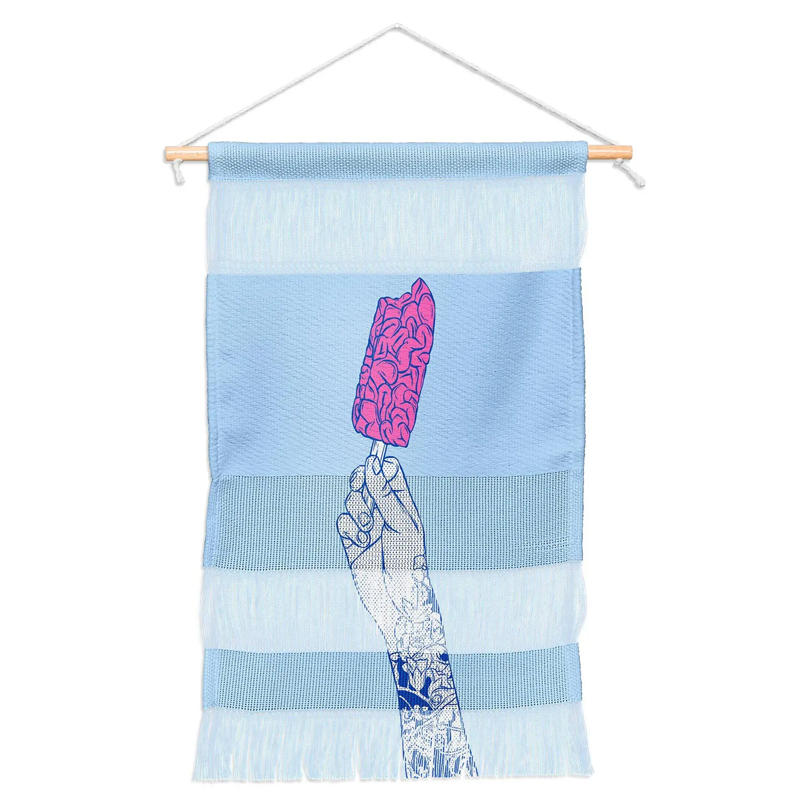

Free Shipping Brain Ice Cream Mmmmm Wall Hanging