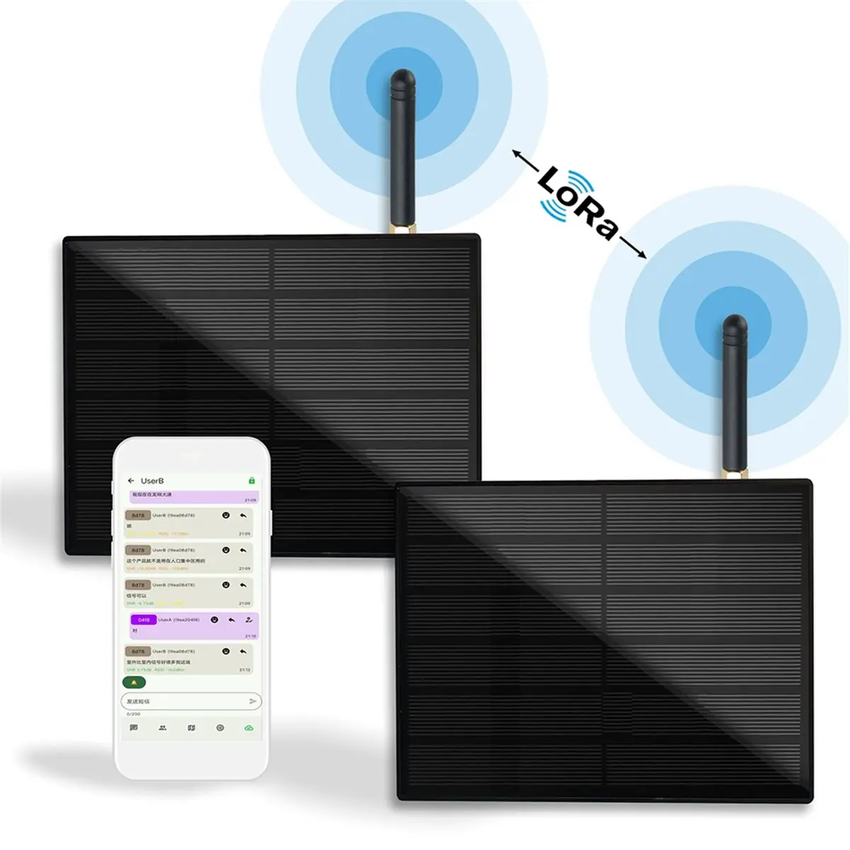 Солнечная панель B21B 4W Meshtastic Heltec V3 LoRa Node 868-915 МГц LoRaWAN, водонепроницаемая, для удаленной передачи данных по (art.: 3920dbdbc6217) - 3920dbdbc6217