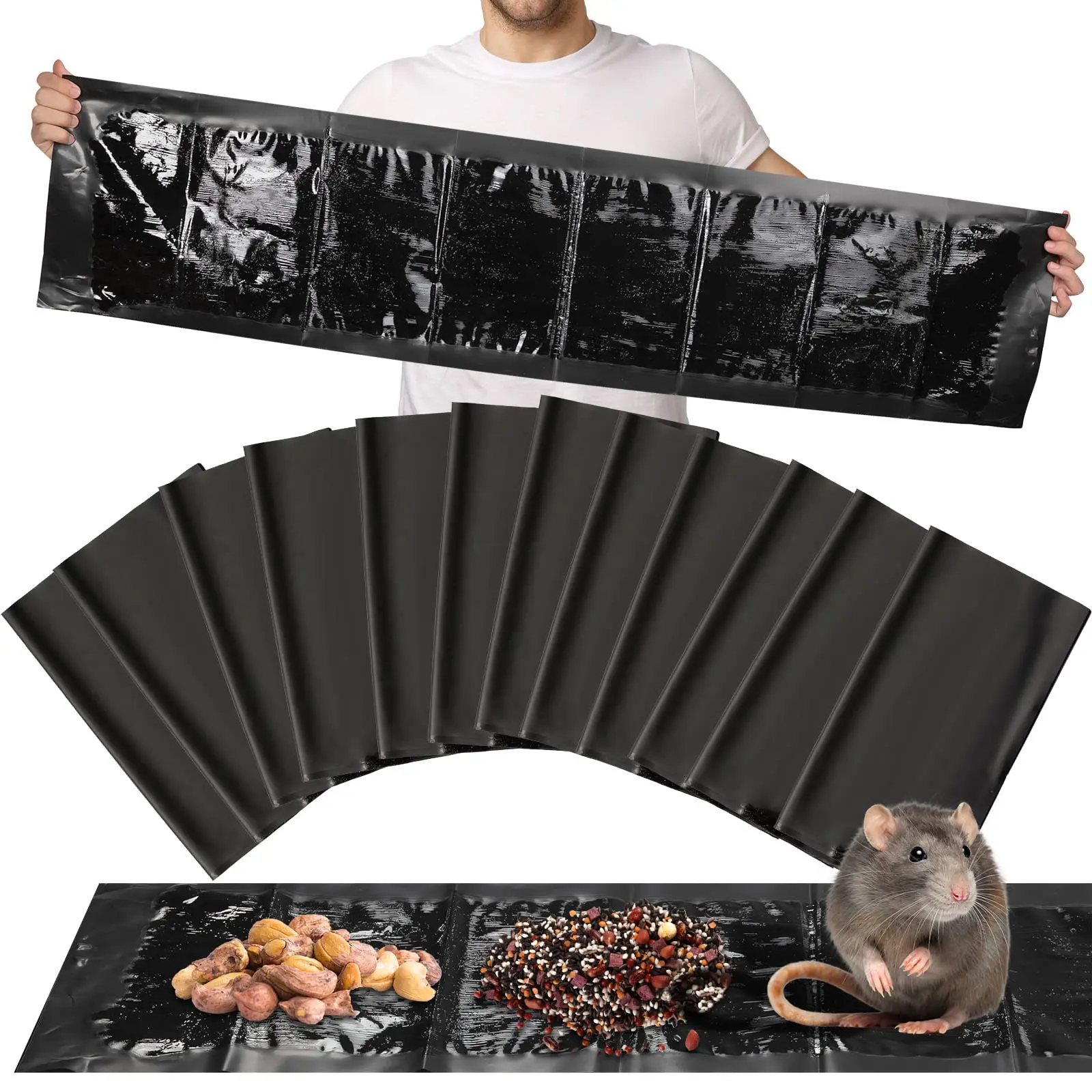 Супер Прочная Доска-ловушка Для Мыши 120x28 См Большая Липкая Доска Мышей