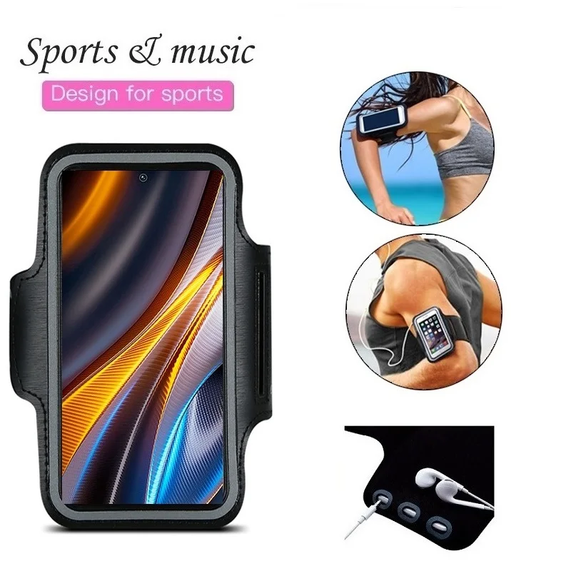 

Running Phone Holder Sports Armband Bag Case for Poco X4 GT X5 X3 NFC F4 F3 GT M5 M4 M3 M2 Pro Running Accessories Belt Bracelet