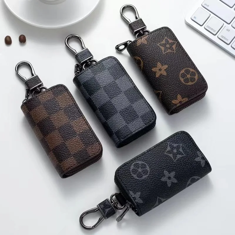 

Key Bag Men's Multifunctional Key Clip Car Key Card Bag 2022 New Men's Zipper