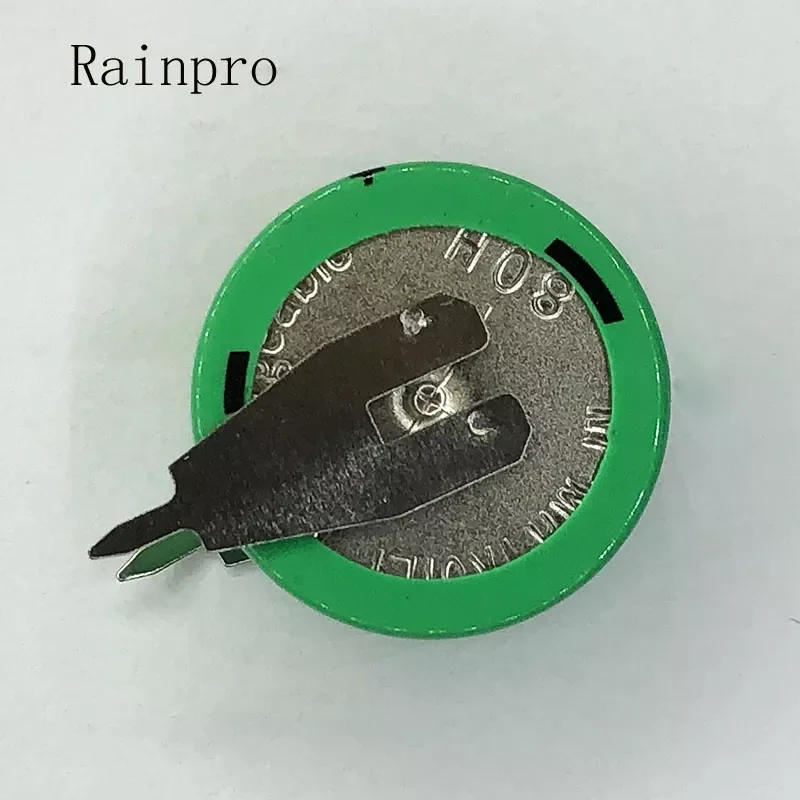 

Rainpro 1PCS/LOT 1.2V 80mAh Ni-MH Ni MH Batteries With Pins Rechargeable Button Cell Battery for timer