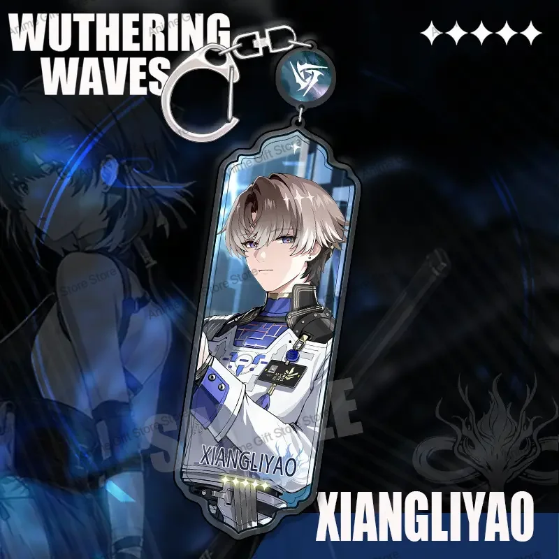 Фото Игра Wuthering Waves Zani Ciaccona Phoebe Cantarella Encore брелок для косплея акриловый брелок для ключей украшения для рюкзака подарок 6 см №2