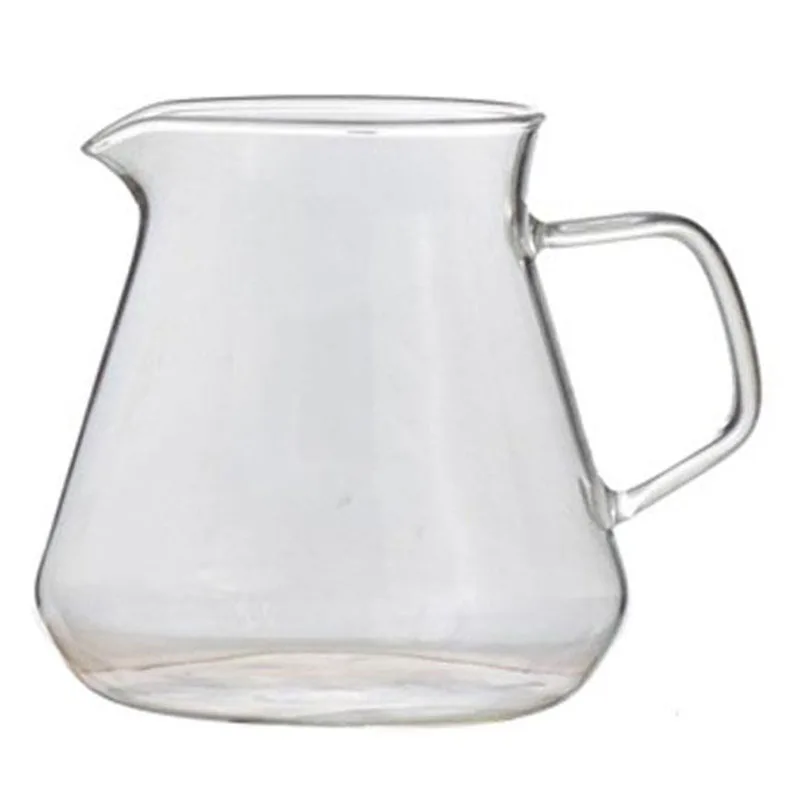 

400Ml Clear Glass Range Coffee Server,Heat Resistant Glass Hand Drip Glass Coffee Pot , Coffee Appliance
