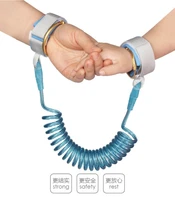 anti lost traction rope 2m with lock key infant with child anti lost bracelet child baby seat belt
