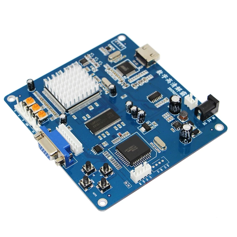 Плата преобразования игр HD Jieba VGA/RBGS SG-VC9900 с низким разрешением и высоким