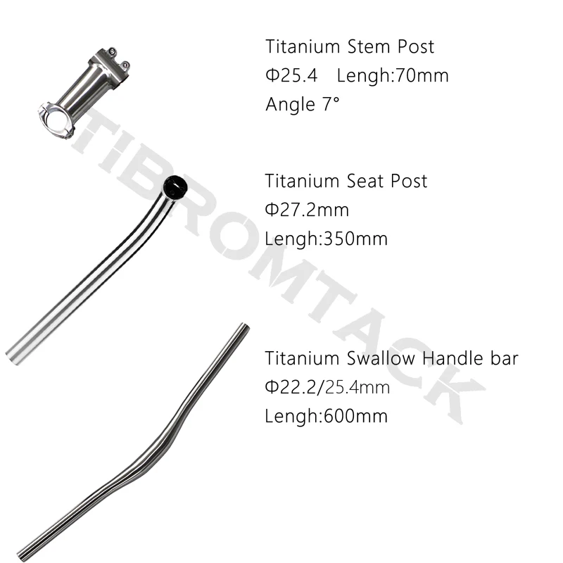 Титановые детали для шоссейного велосипеда стойка выноса подседельный штырь