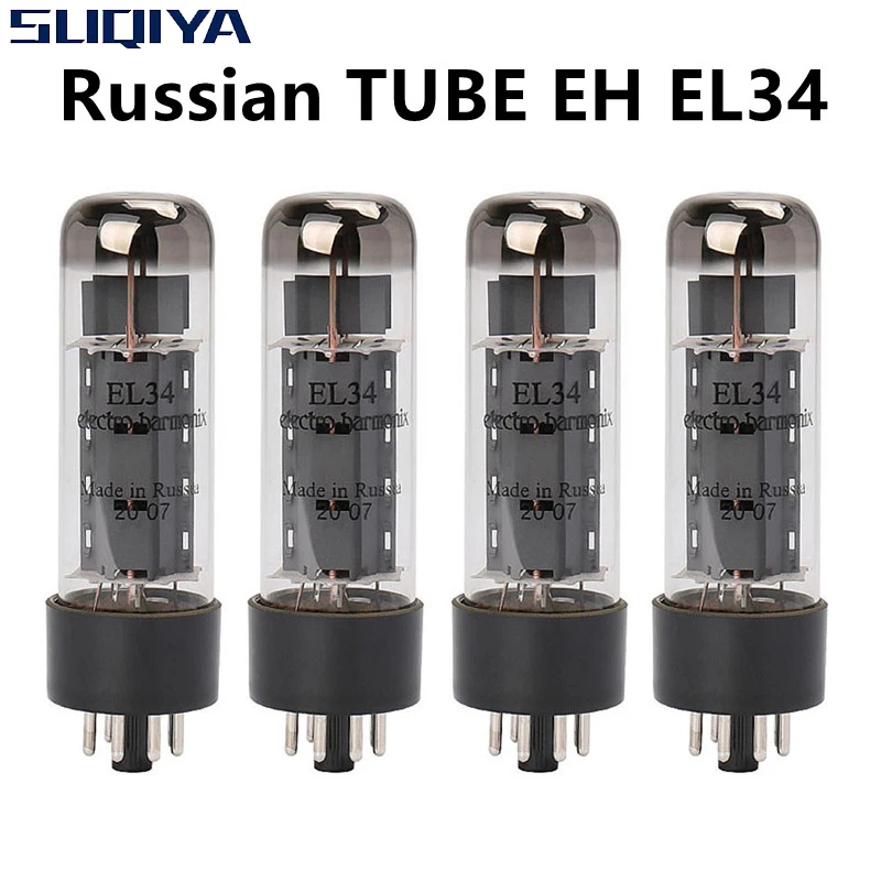 

SUQIYA-Vacuum Tube EH EL34 Replace JJ Shuguang 6P3P 6L6 6P3P KT66 KT77 6CA7 Test and Match Genuine