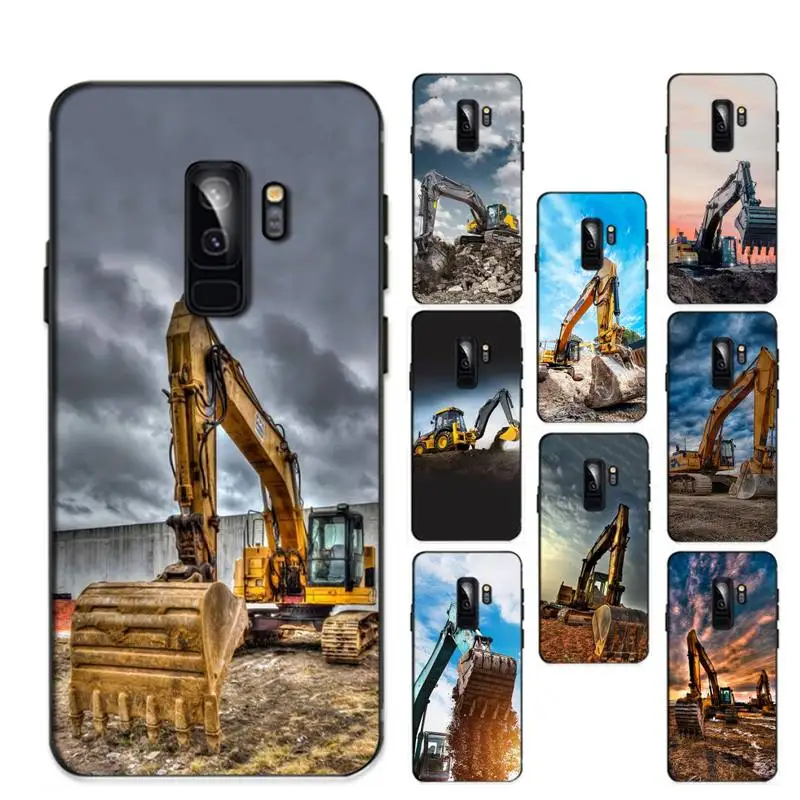 

Excavating Machinery Bulldozer Man Phone Case for Huawei Honor 10 i 8X C 5A 20 9 10 30 lite pro Voew 10 20 V30 cover