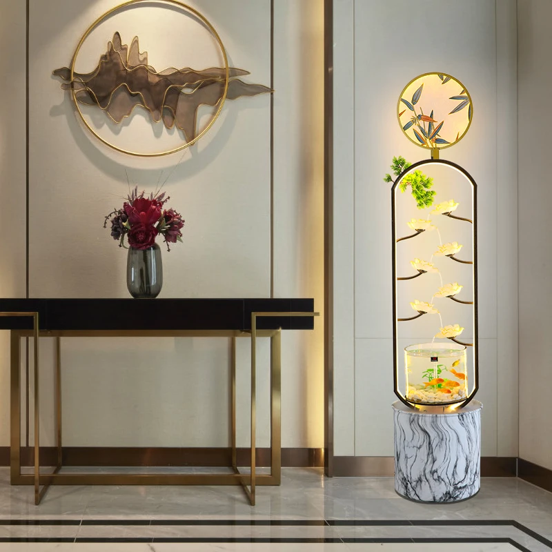 Большая емкость для рыб XK с циркулирующей водой роскошный современный напольный