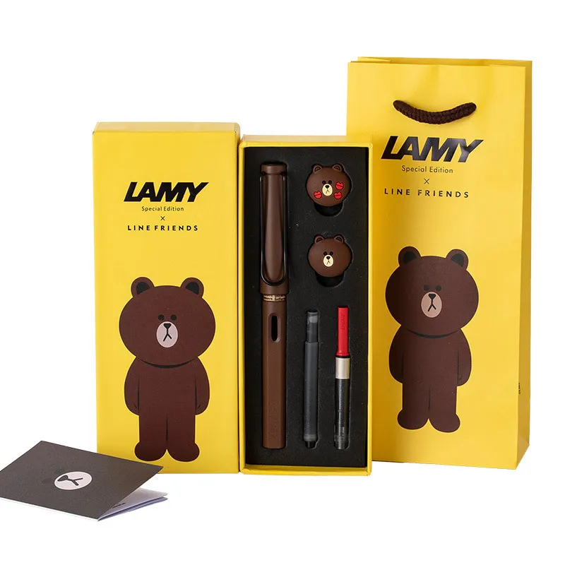 Немецкая Ручка перьевая LAMY ограниченная серия мультяшная Подарочная коробка