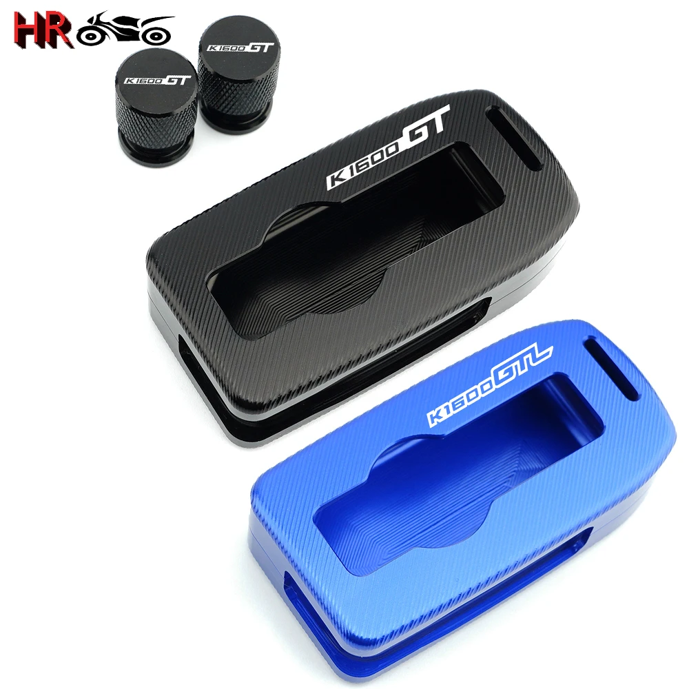 

For BMW K1600B K1600 GT Grand America K1600GT K1600GTL Motorcycle Key Case Holder Protection Key Shell Tire Valve Caps Protector