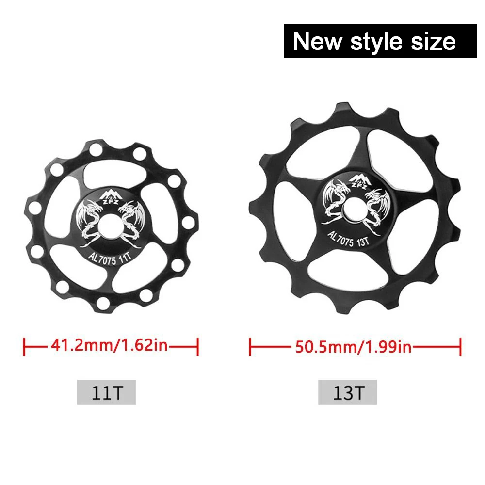 Алюминиевый направляющий ролик заднего переключателя передач для велосипеда 11T