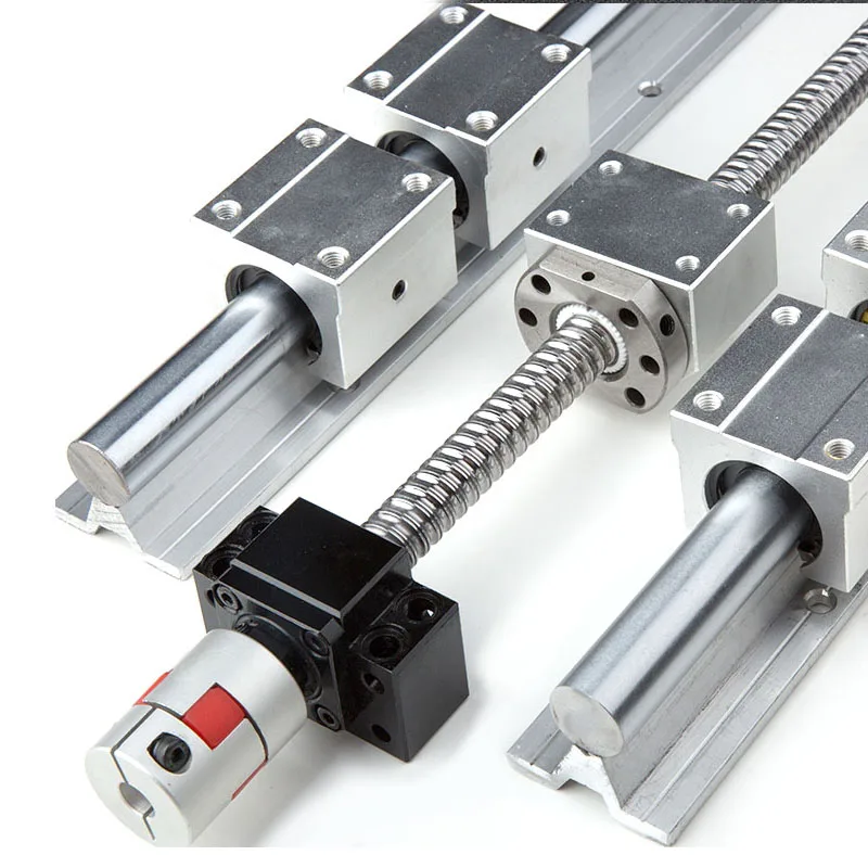 6 комплектов линейных рельсов SBR16 L300/1500/1500 мм + SFU1605-1550/1550/1500 шариковый винт 4 BK12/BF12