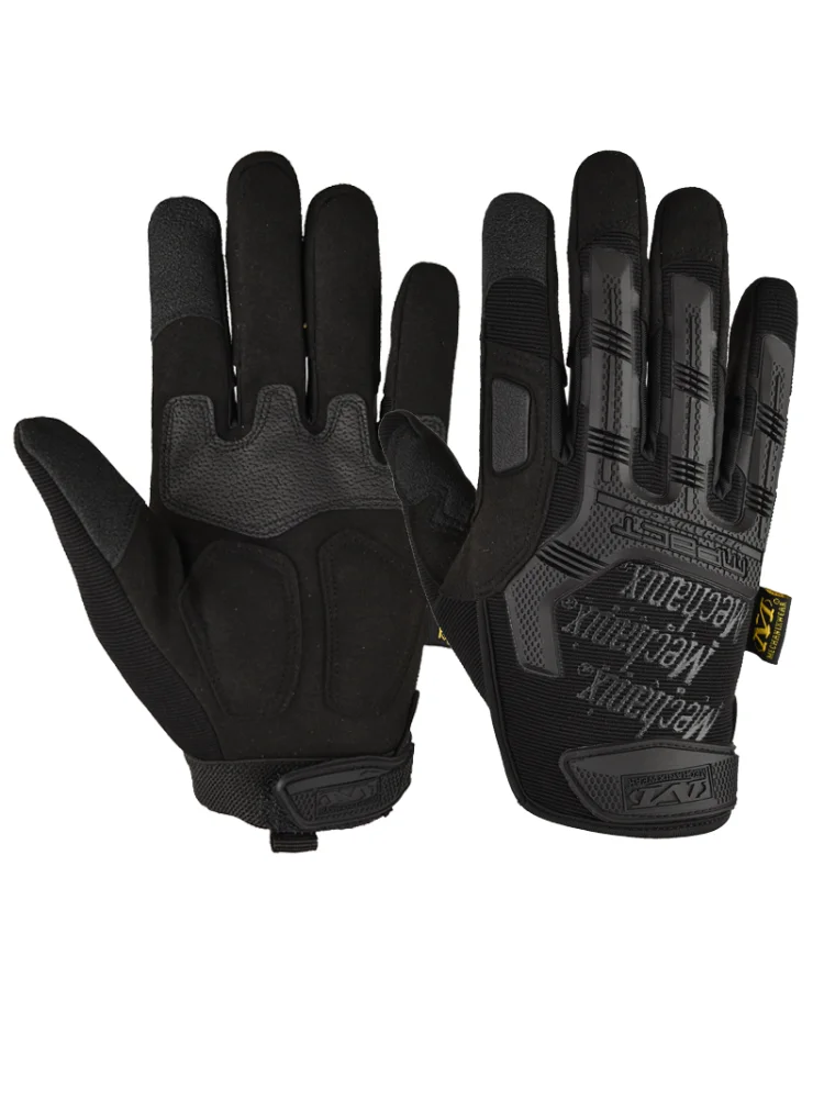 

Тактические перчатки с закрытыми пальцами, осенне-зимние Нескользящие износостойкие Перчатки для фитнеса и уличных тренировок, езды на мот...