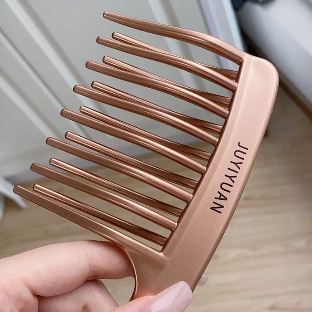 Красота пушистая двухрядная расческа для волос прочная вьющаяся щетка с