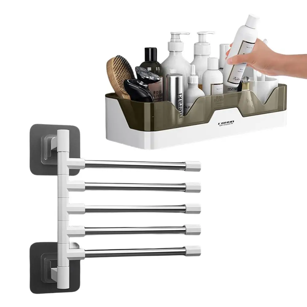 

Стойкая ударопрочная настенная полка для ванной комнаты, бесшовная безопасная стойка для пайки душа, аксессуары для ванной комнаты, стойка для шампуня