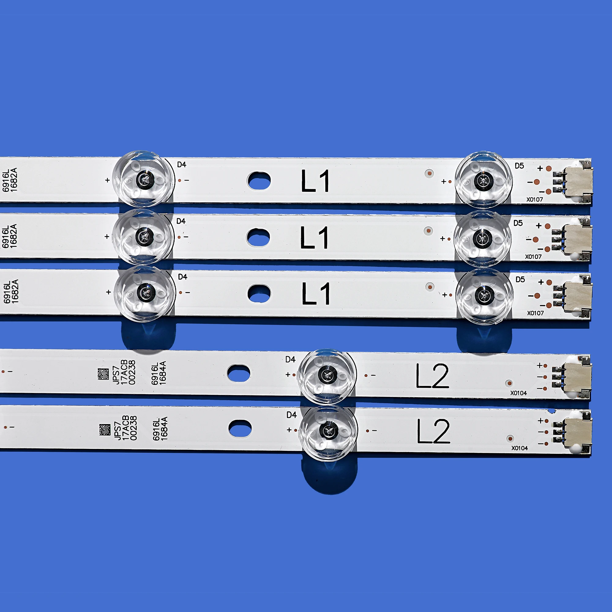 Светодиодная лента для подсветки телевизора V14 Slim DRT Rev0.6 6916L 1682A 1684A 1683B 1685B LC420DUH PG F1
