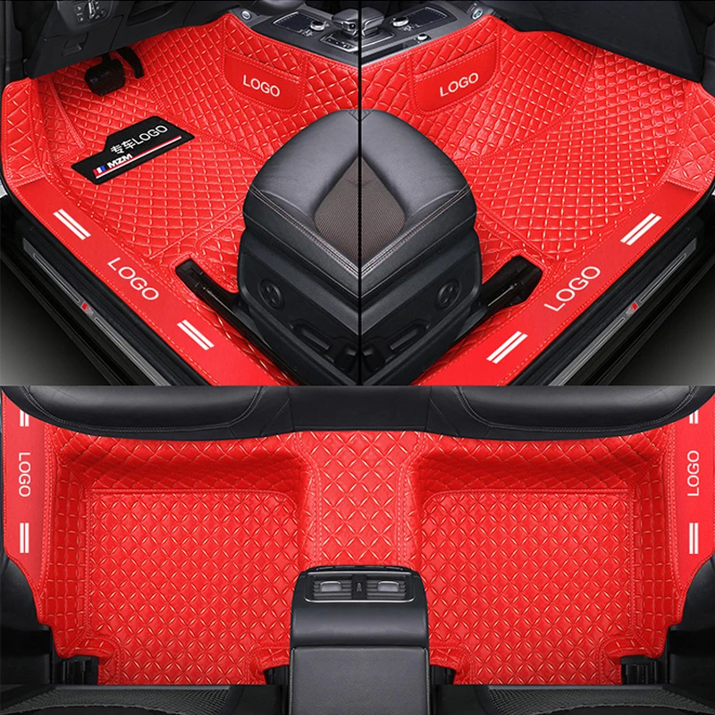 

Fashion Car floor mats for Audi a3 sportback a5 tt mk1 mk2 q7 2007 a4 b6 a4 b8 a6 c5 S3 5 6 7 8 avant Auto parts carpet mat