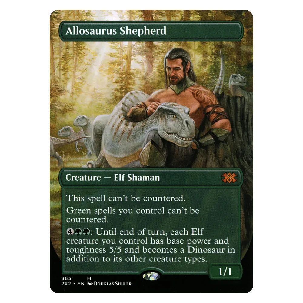 Фото Коллекционные карты TCG: Редкие магические голографические карты для игры — Альлозавр, Овчарка, Озаренный наставник, Скейпшейфт — Подарок для мальчика на праздник №3