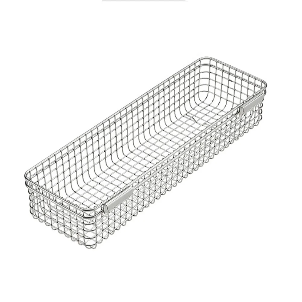 30x10x6,2 см чистящая боковая стойка, сливная корзина, сетка из нержавеющей стали для стола IGT, кемпинговый стол, корзина для хранения, устойчивые к ржавчине инструменты (art.: 3920d362018ea) - 3920d362018ea